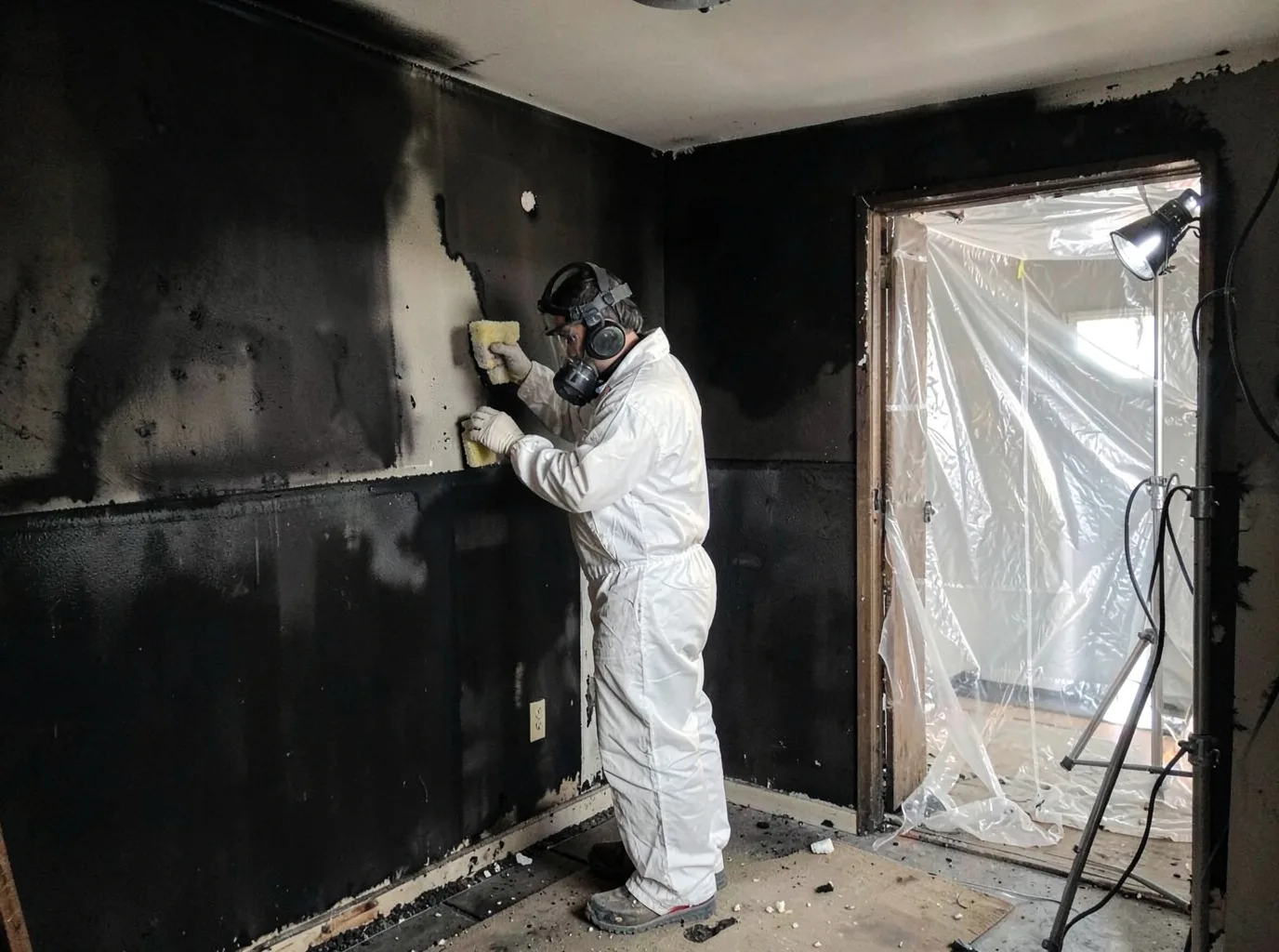Fire Damage Restoration company in Manderson, SD